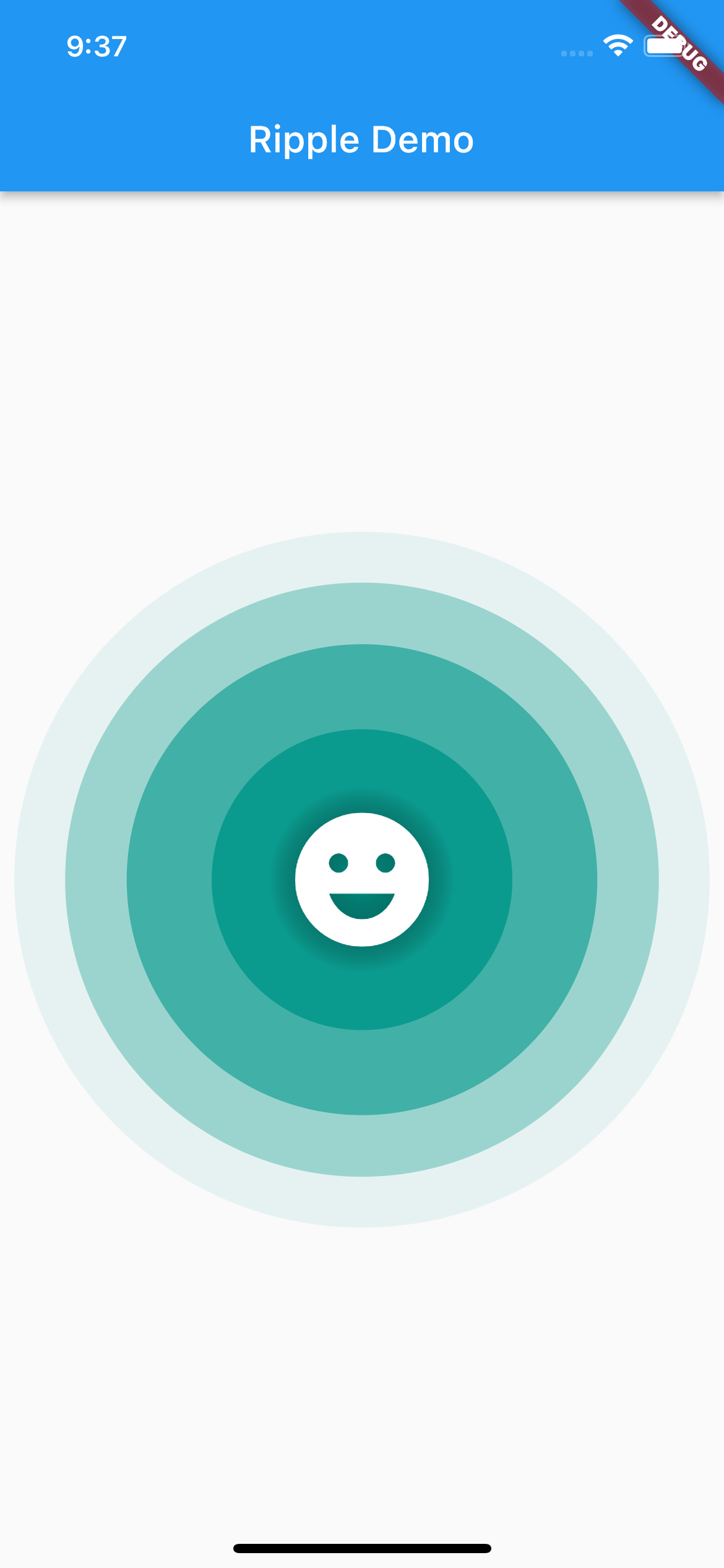 Ripple wave Flutter Package