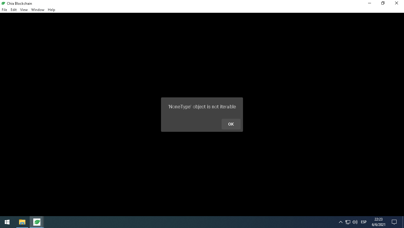 [BUG]Error 22 · Issue #4660 · Chia-Network/chia-blockchain · GitHub