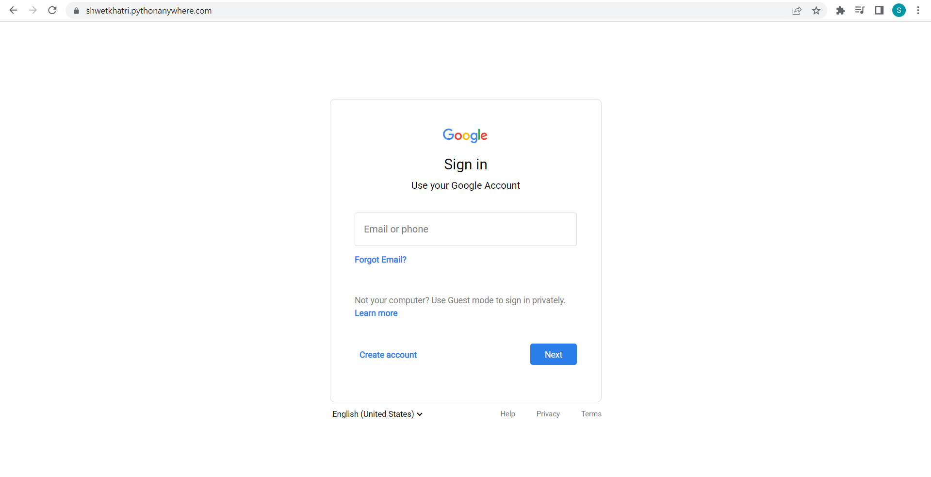 GitHub - ShwetKhatri2001/GooglePhish: Google Account Phishing Tool ...