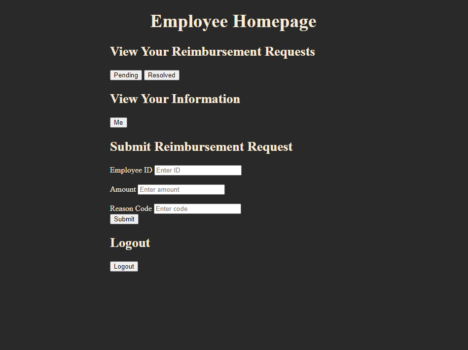 GitHub - farhangemad/Employee-Reimbursement-System