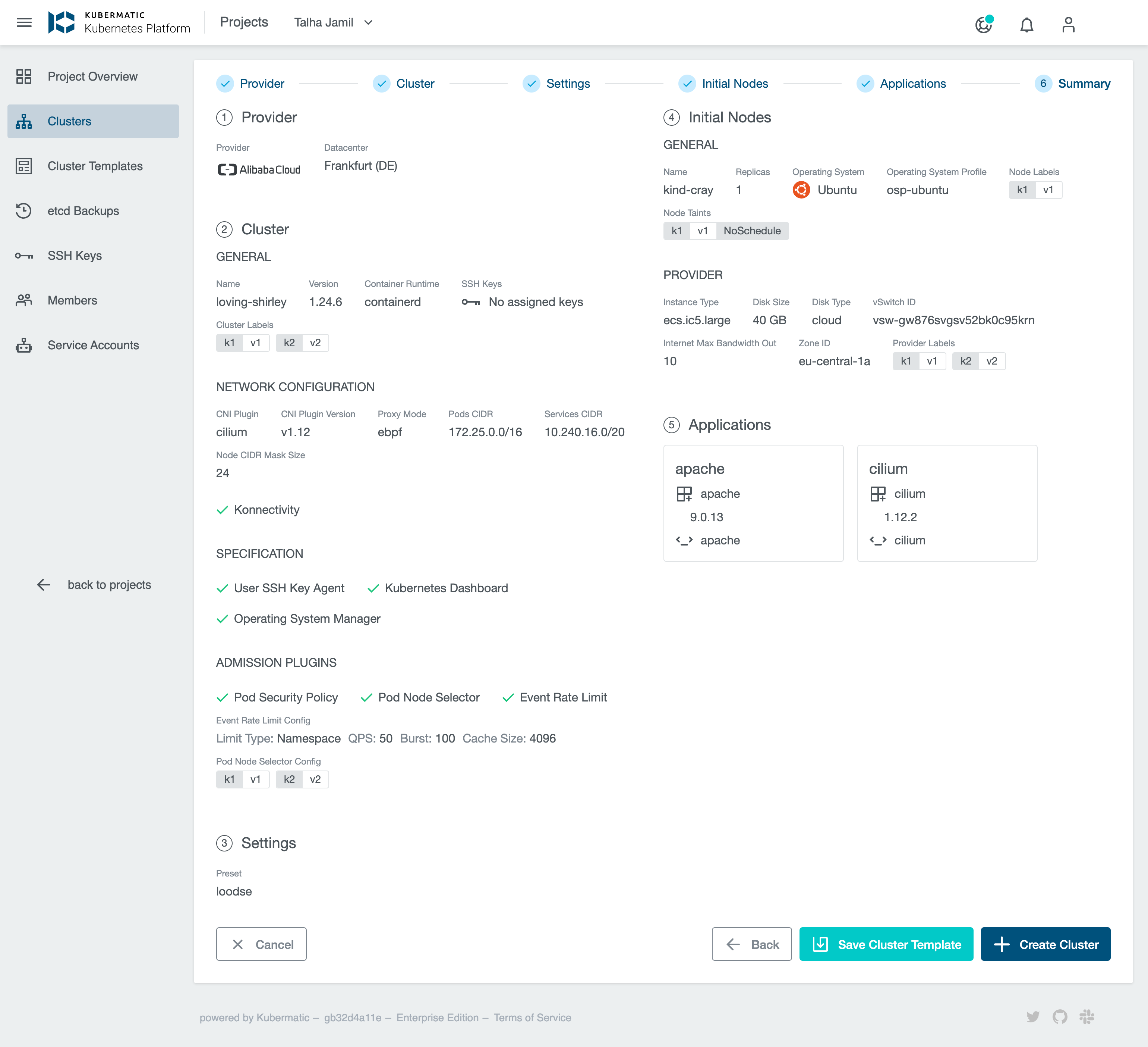 Redesigned cluster summary step by Talha-Jamil-TJ · Pull Request #5242 ...