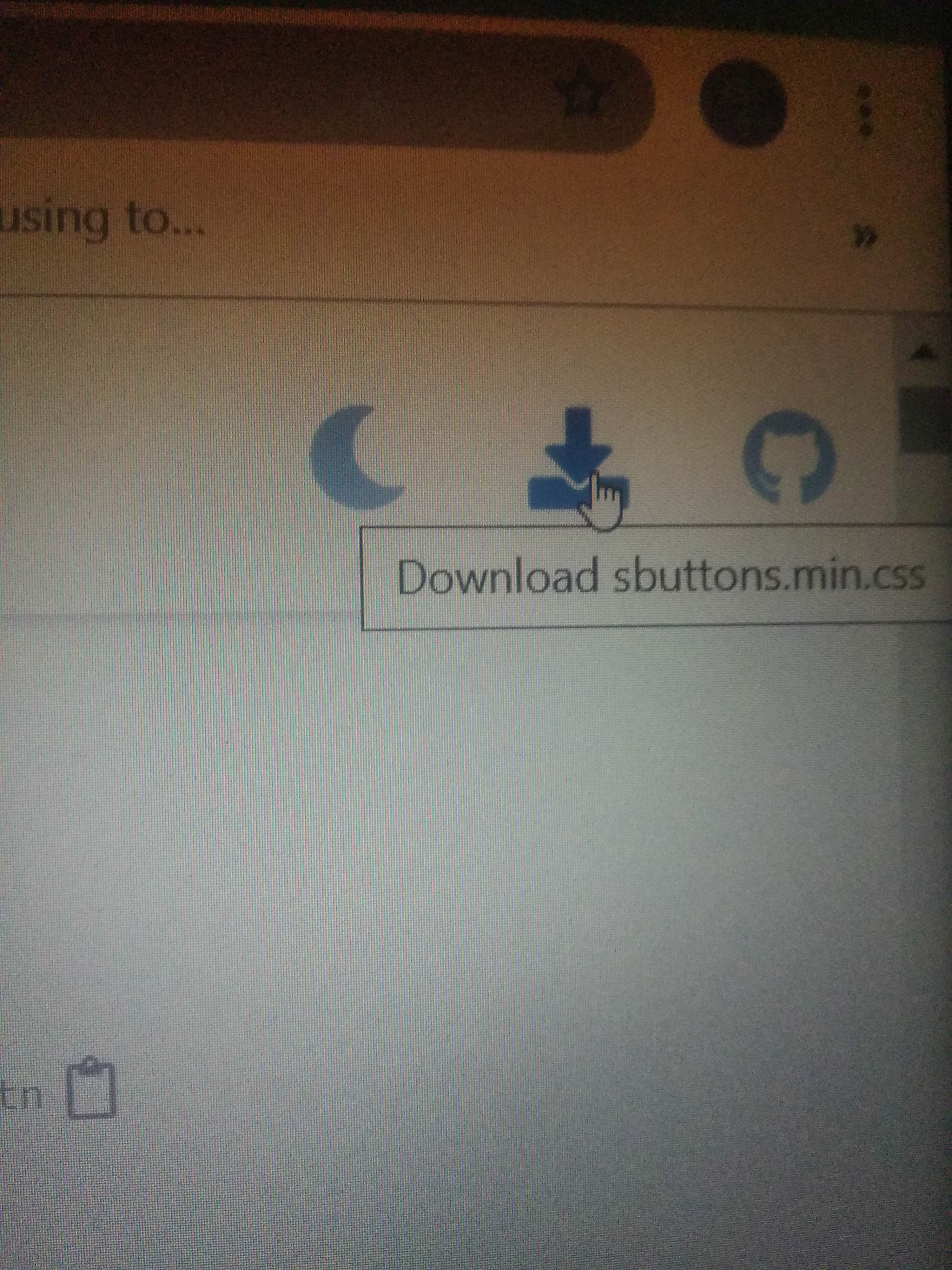 Adding title to Download and Github button like theme toggle button ...