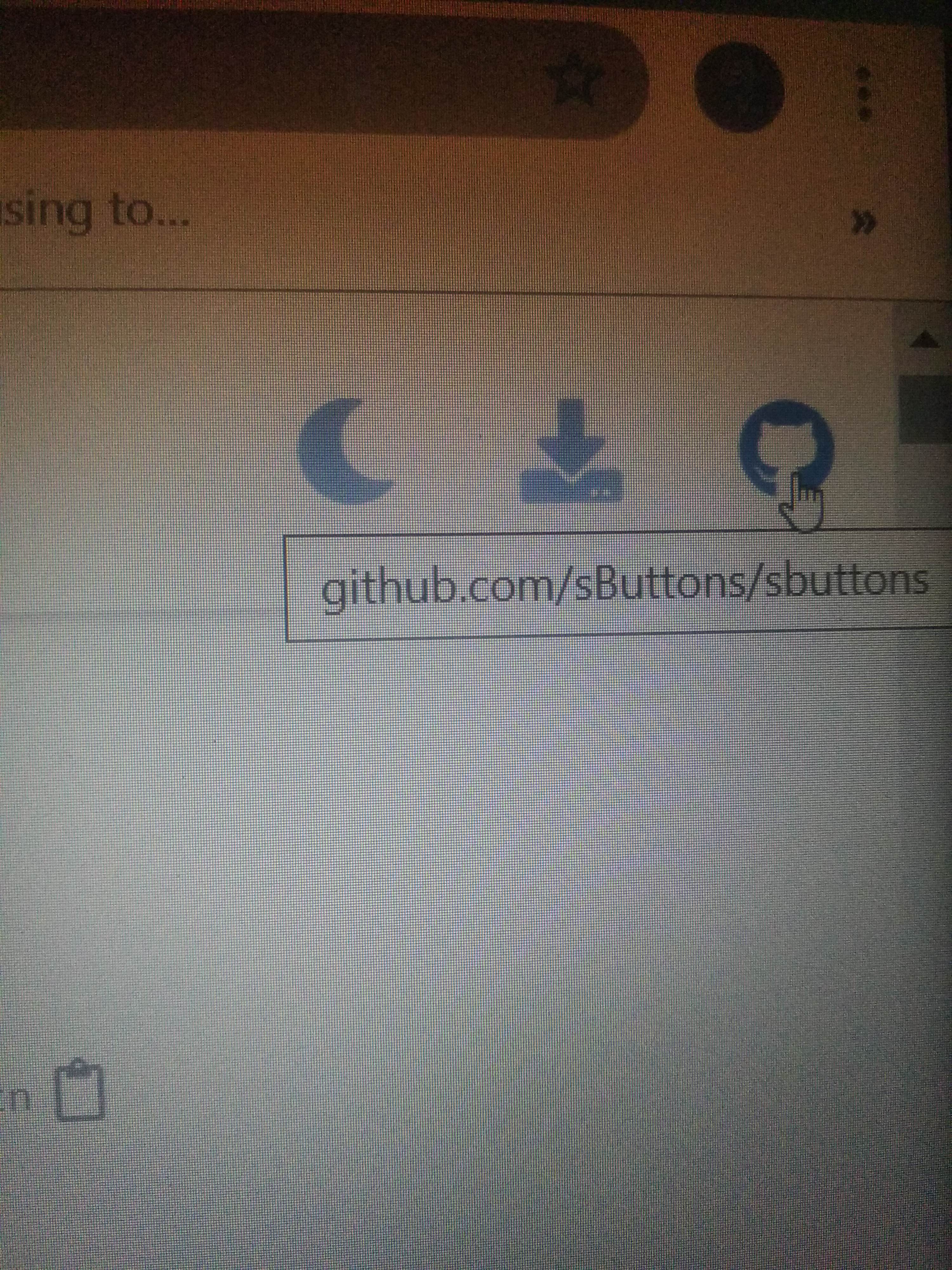 Adding title to Download and Github button like theme toggle button ...