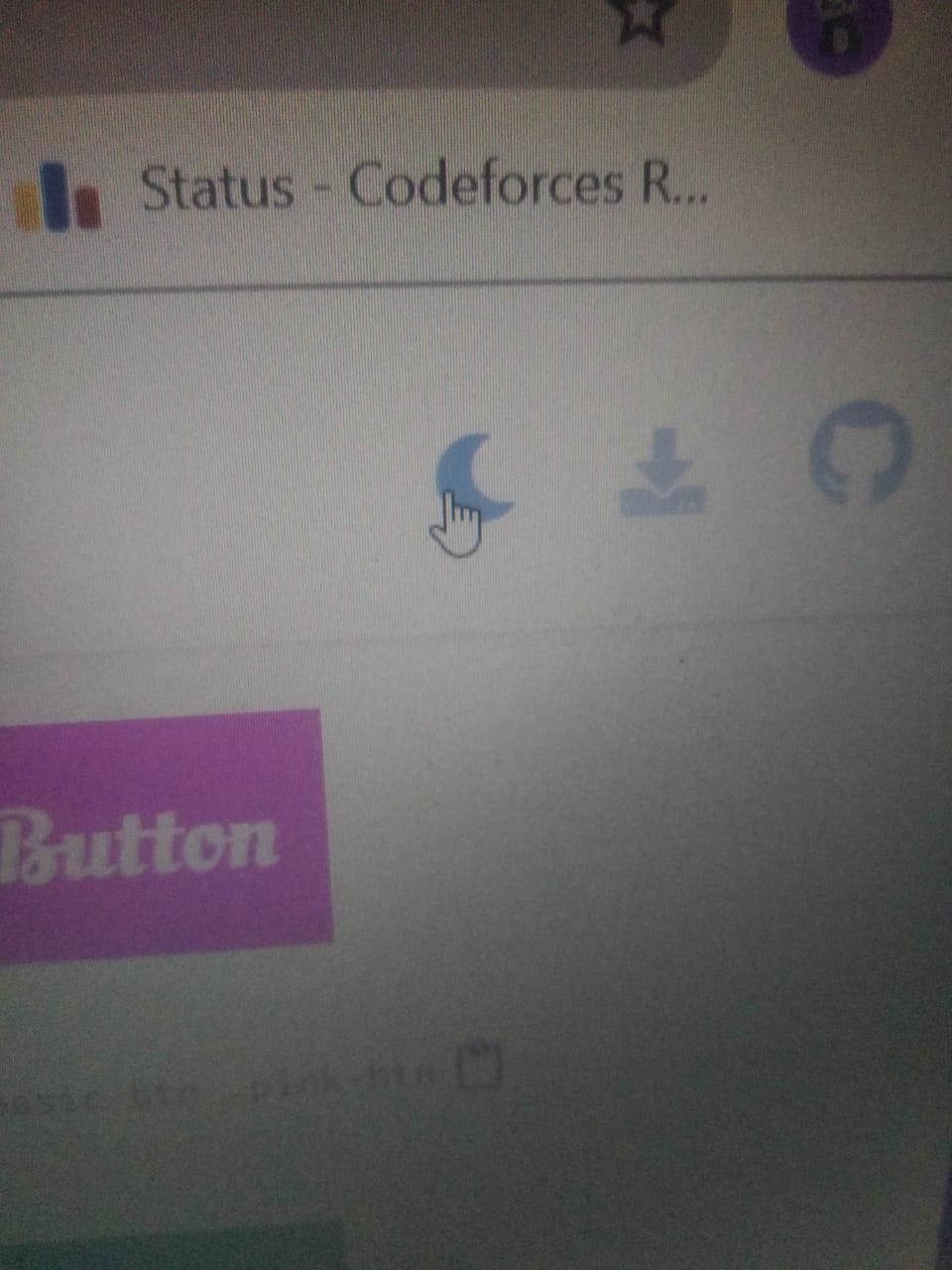 Adding title to Download and Github button like theme toggle button ...