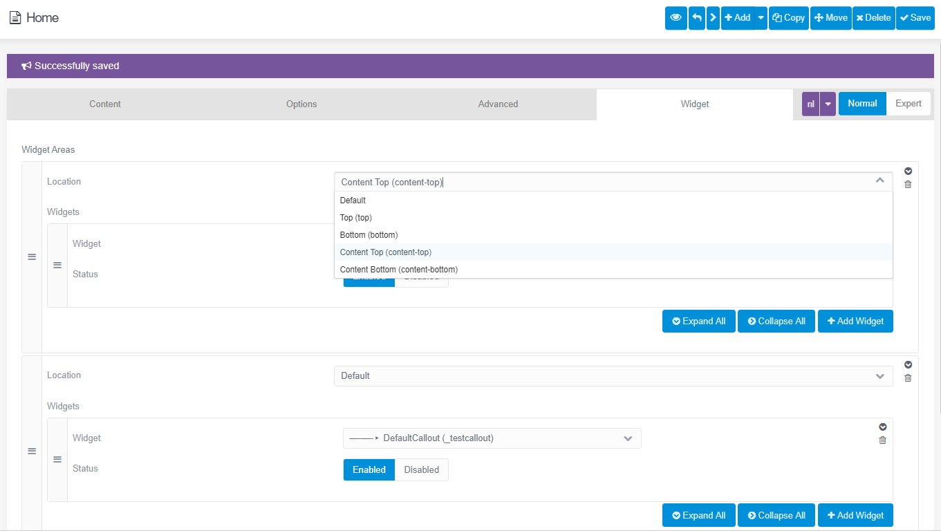 Widget Plugin - Widget area location doesn't work · Issue #1815 ...