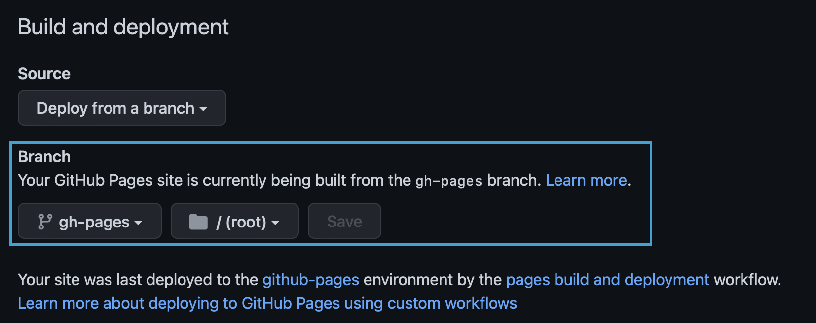 build-branch
