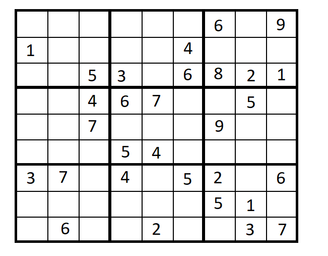 GitHub grozmyslowska/SudokuSolver It's a program solving sudoku