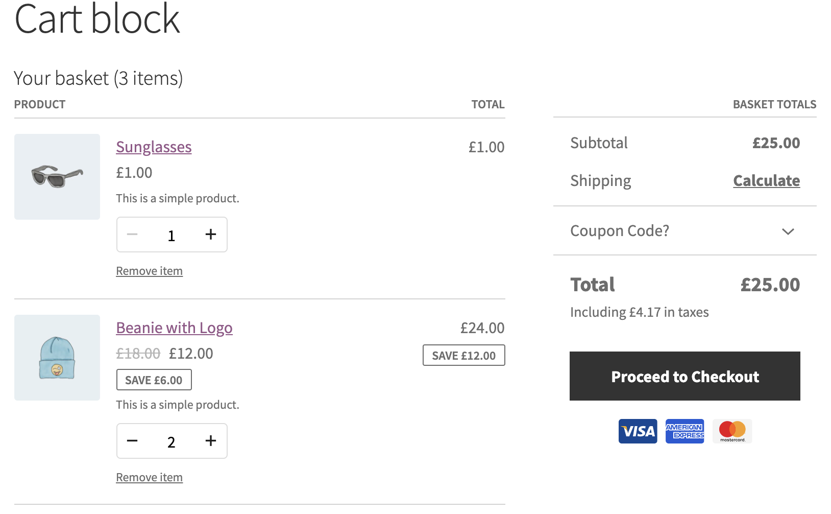 Changing the format of the item's single price before