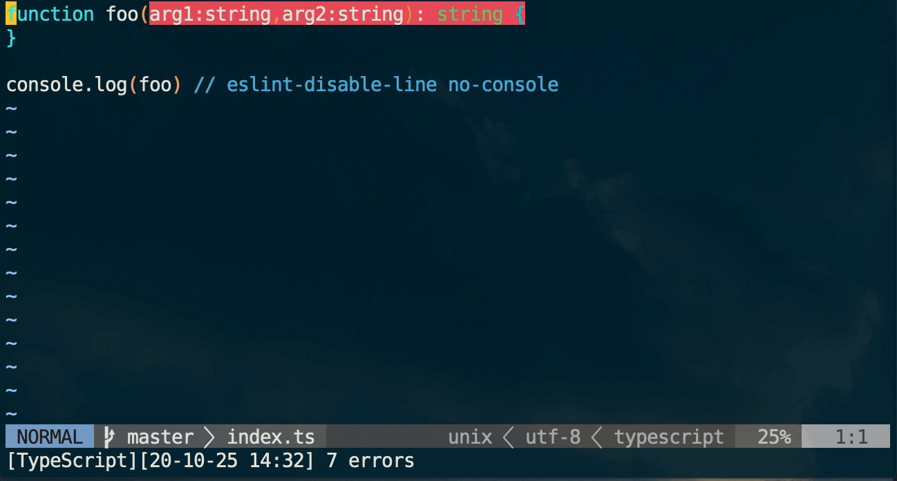 vim-eslint