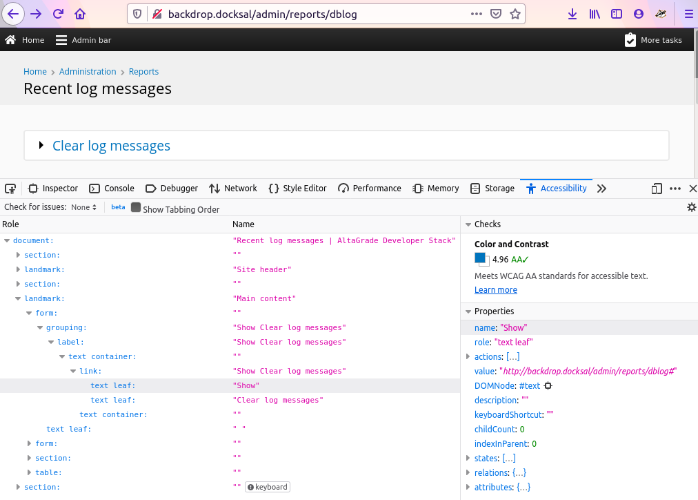 [A11Y] Enhance contrast between color and background for breadcrumbs and sortable column