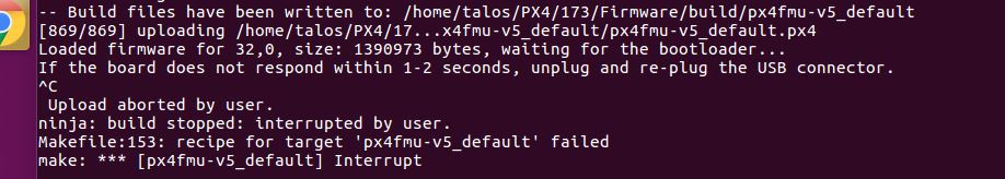CUAVv5 upload error? · Issue #11208 · PX4/PX4-Autopilot · GitHub