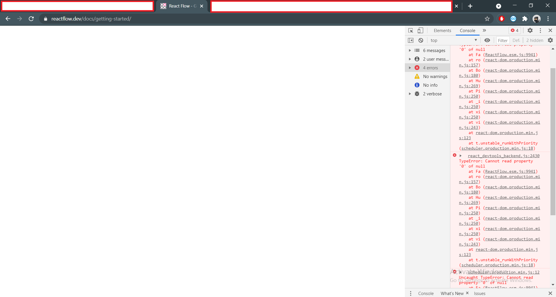 Wrong elementBelow Cannot read property 'find' of null · Issue 1017
