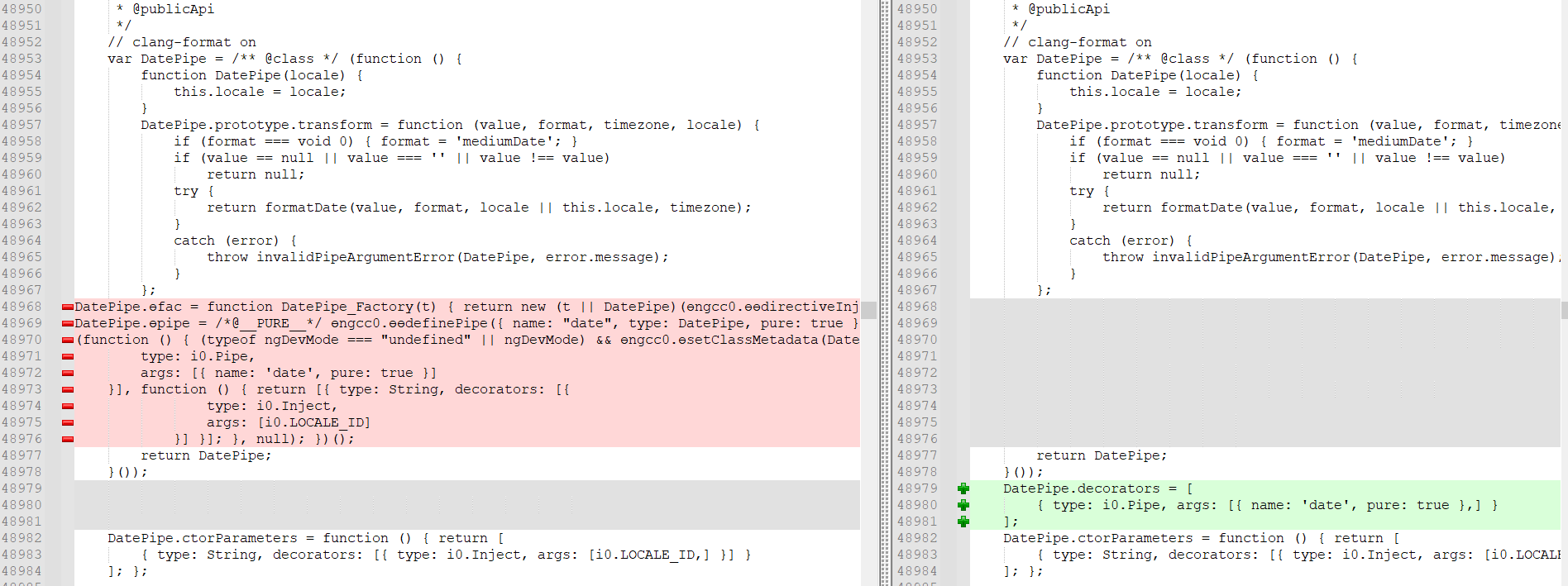 Build files from gitlab pipeline different to local build files · Issue ...