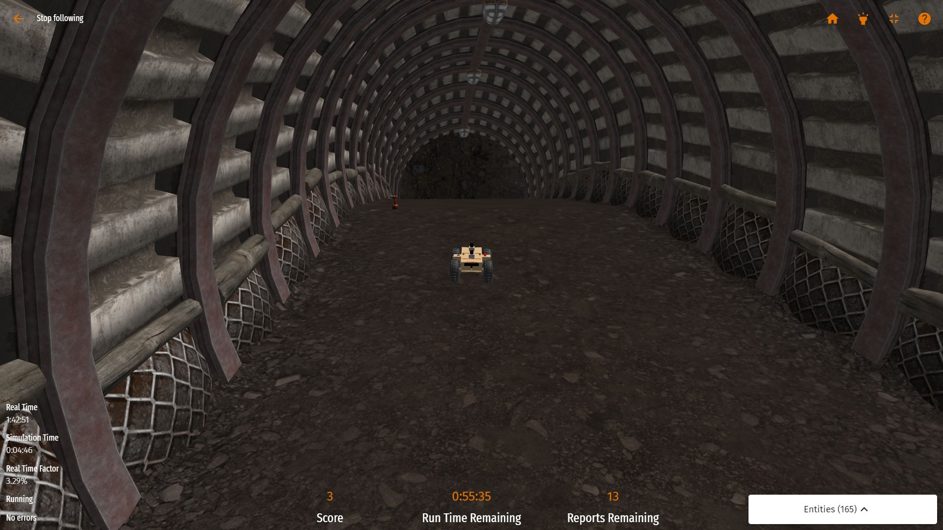 Breadcrumbs failure in Tunnel section of Finals Qualification world