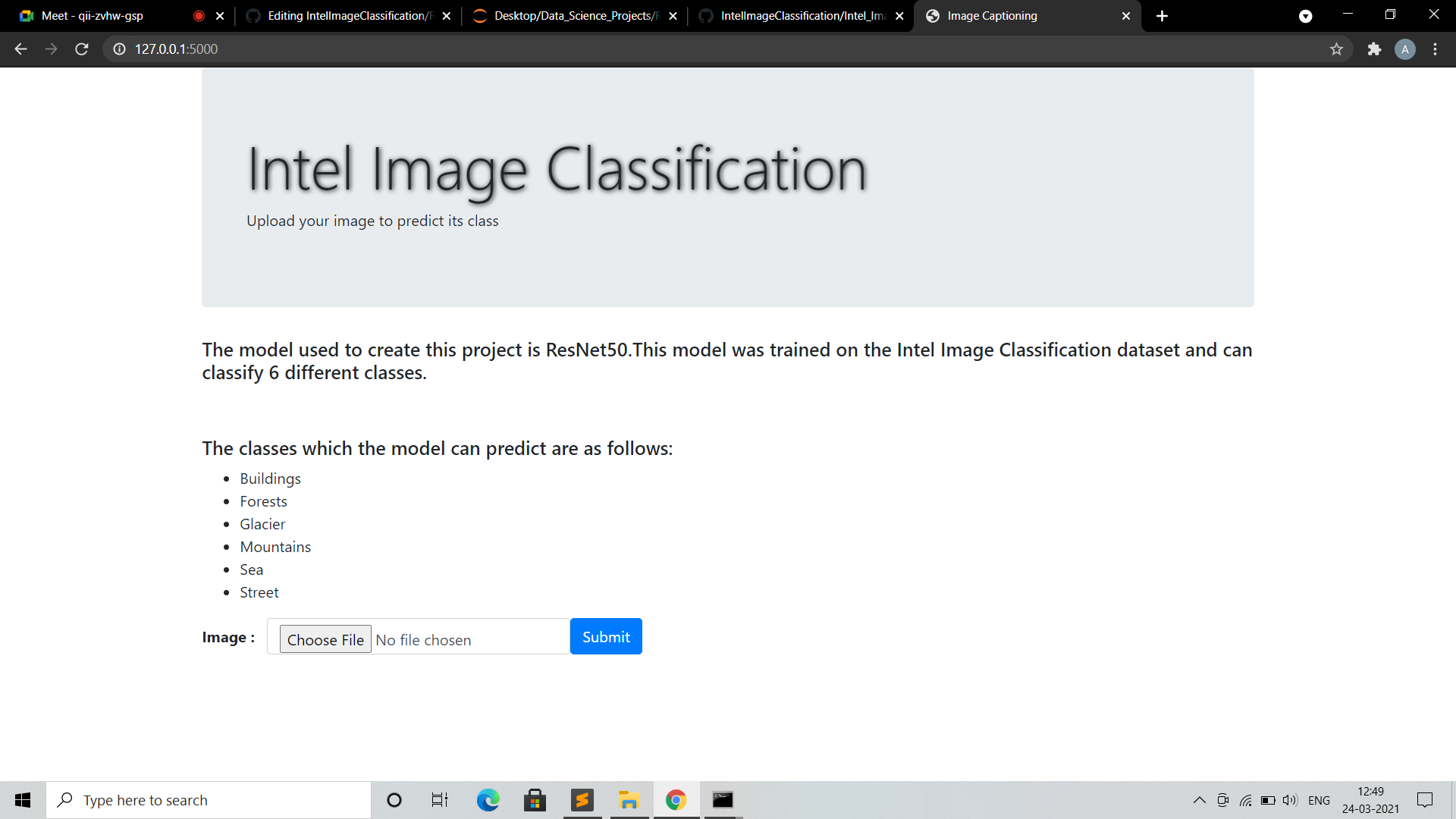 GitHub - ArnabMitra0408/IntelImageClassification
