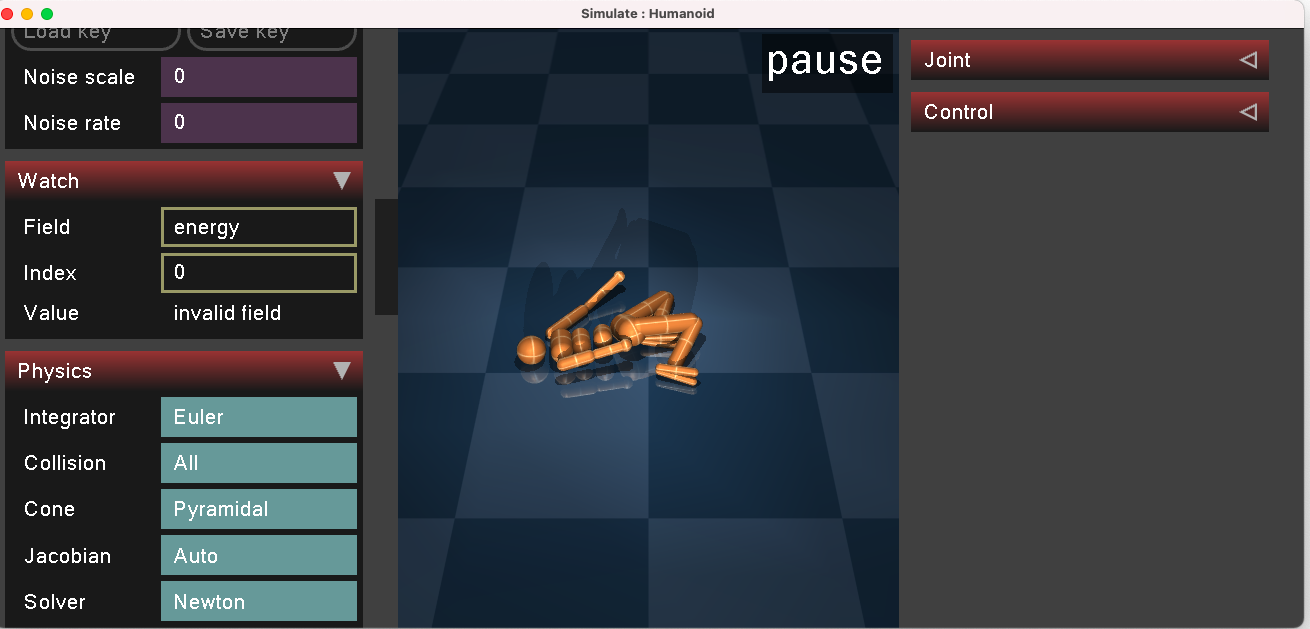 Accessing Joint-based or Total Body Potential/Kinetic Energy via GUI ...