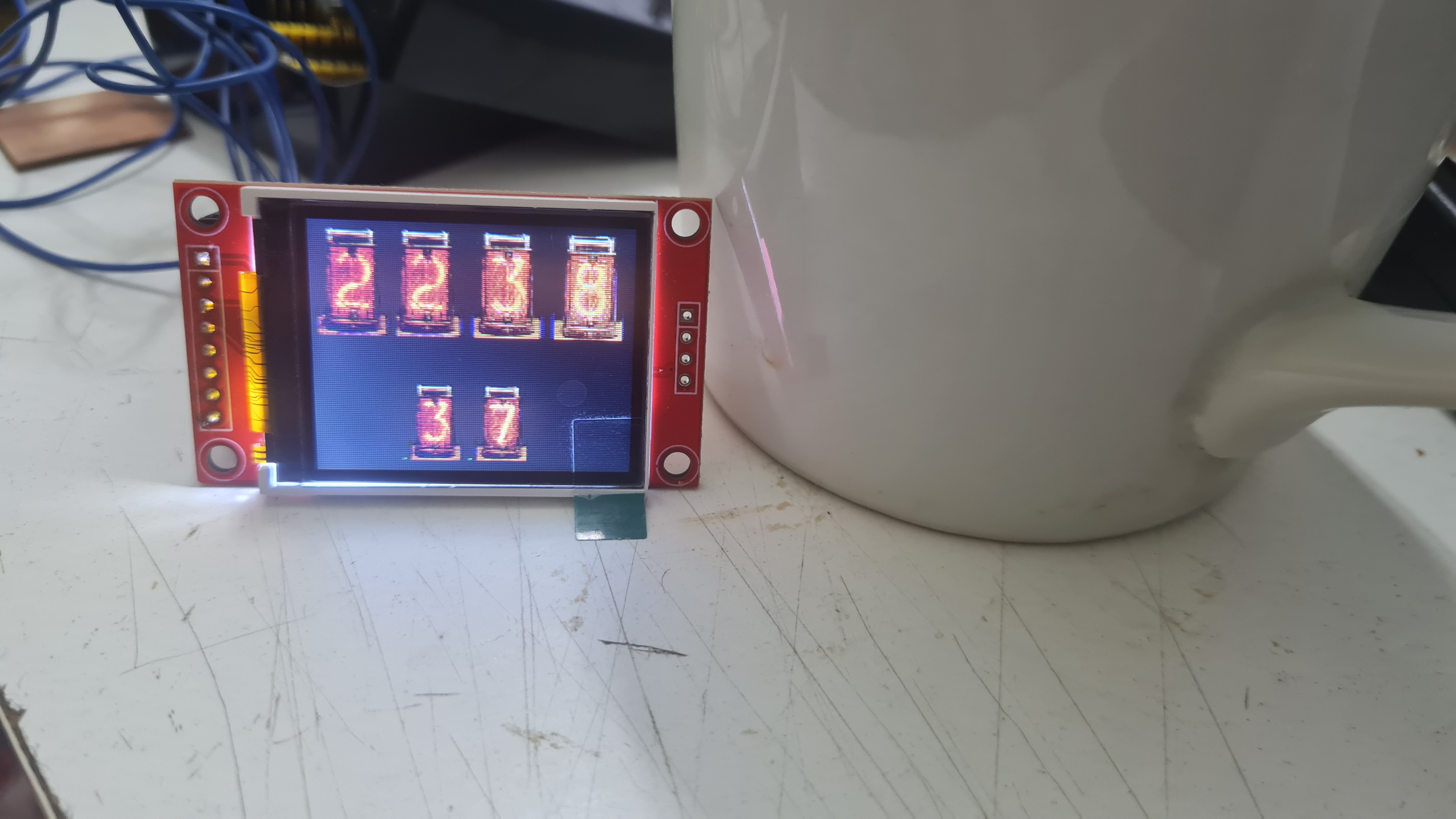 GitHub - YakrooThai/Desk-Clock-Lcd-ST7735: Desk clock with a small ...