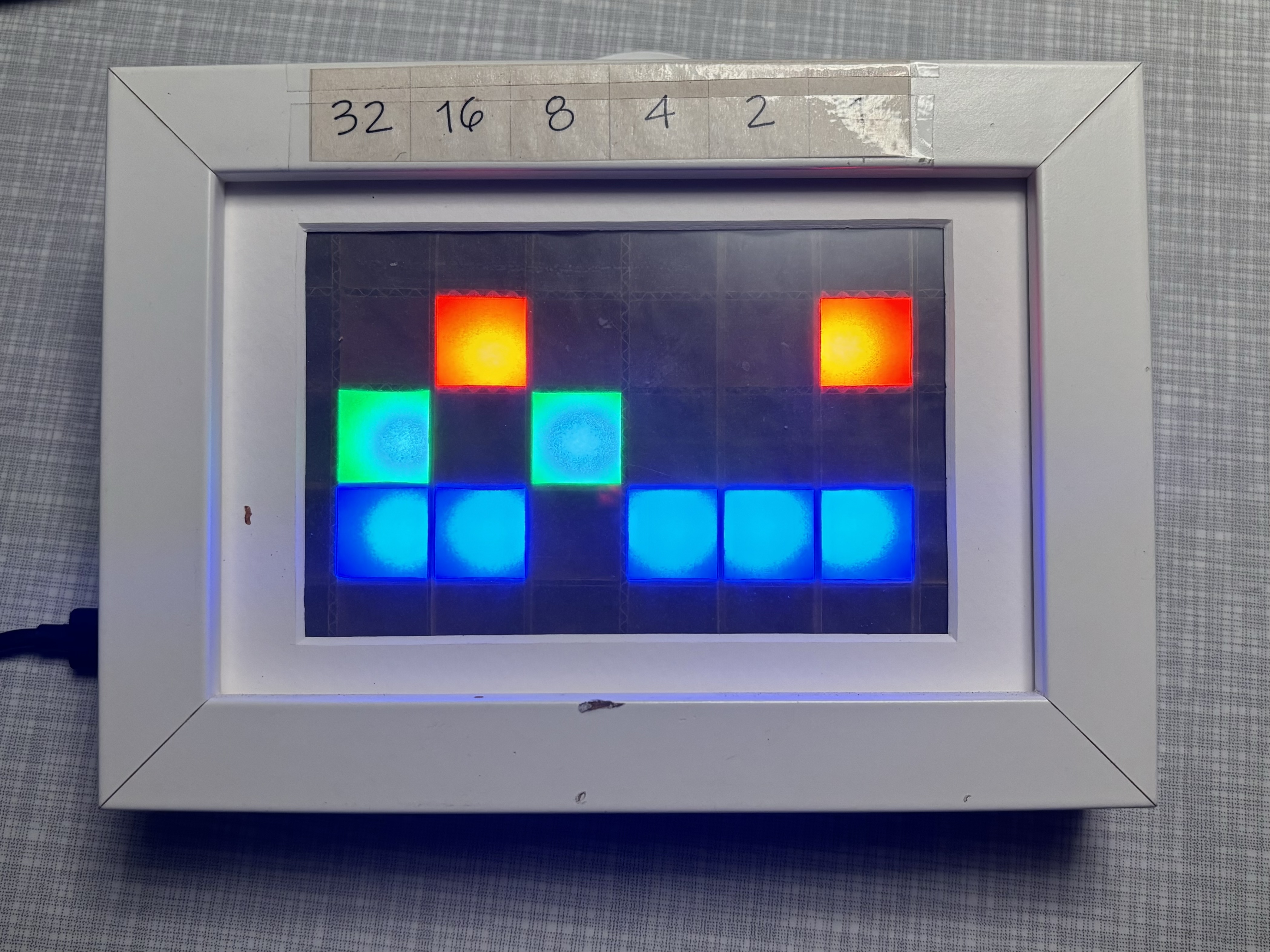 GitHub - NickArndt/BinaryFrameClock: A small Arduino program which ...