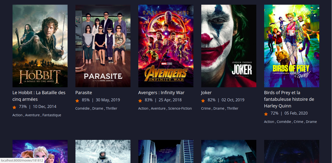 GitHub - cbatchi/my_cinema: My cinema un projet de formation ayant but ...