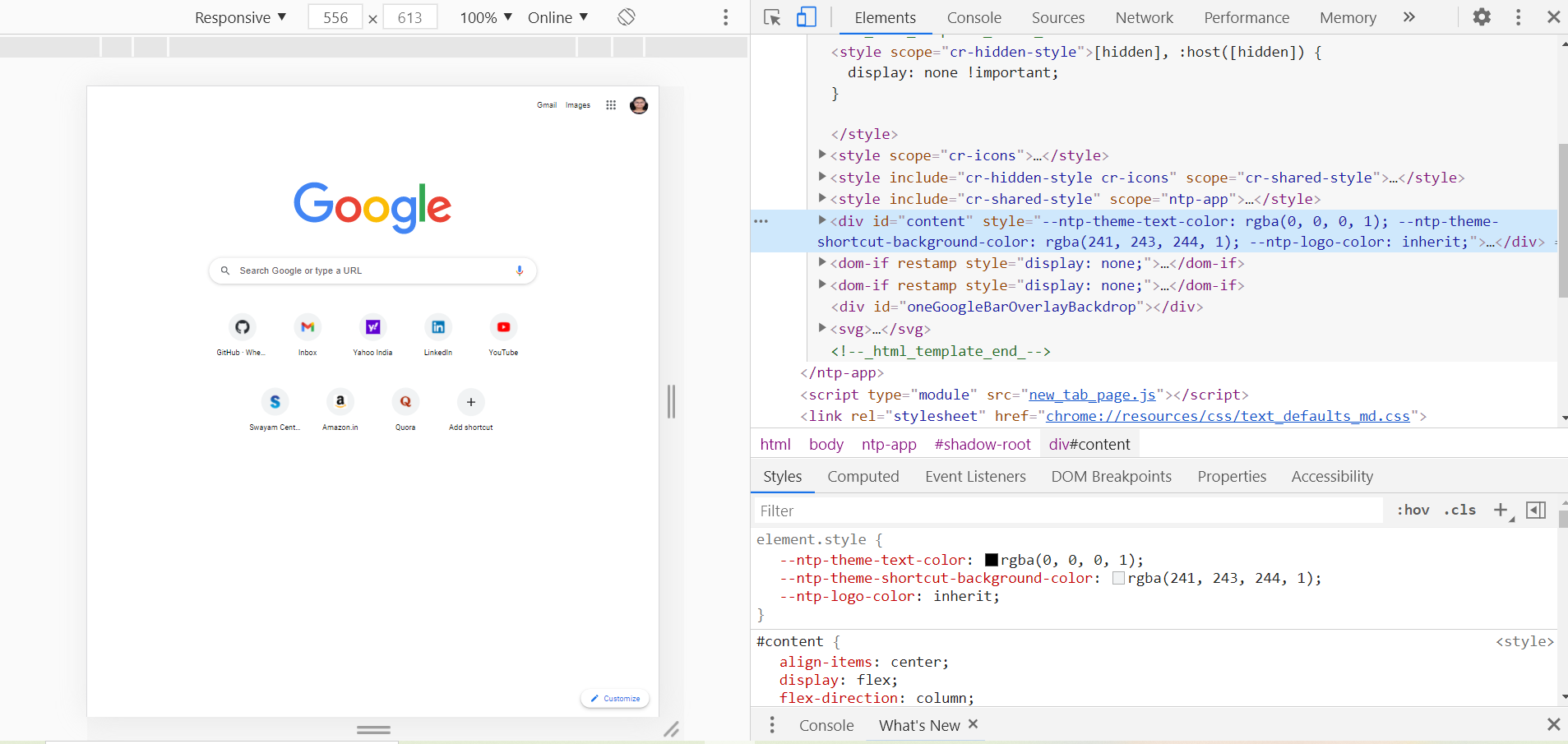 Developer Tools