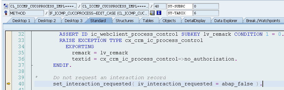 cli...2019-05-16 22:24:55120
0
-
原创 网友提问:SAP FUNCTION使用cl_http_client POST REQUEST的问题
网友提问:请教大家个问题:SAP FUNCTION 使用cl_http_client POST REQUEST 给对方的API,包含多个参数以及一个JSON放在body里,对方服务器发现我们的REQUEST过去,所有数据都被拼在url里,如果JSON数据过多,SAP端就会是Bad request报错。我的问题是,这个参数怎么做才能不拼在URL里?参考我写的例子:https://github.com/wangzixi-diablo/abap/blob/master/ABAP/C4COData2020-12-26 10:22:3842
0
-
原创 SAP系统和微信集成的系列教程之六:如何通过OAuth2获取微信用户信息并显示在SAP UI5应用中
这是Jerry 2020年的第87篇文章,也是汪子熙公众号总共第269篇原创文章。本系列的英文版Jerry写作于2017年,这个教程总共包含十篇文章,发表在SAP社区上。系列目录(1) 微信开发环境的搭建(2) 如何通过微信公众号消费API(3) 微信用户关注公众号之后,自动在SAP C4C系统创建客户主数据(4) 如何将SAP C4C主数据变化推送给微信公众号(5) 如何将SAP UI5应用嵌入到微信公众号菜单中(6) 如何通过OAuth22020-12-24 13:21:1643
2
-
原创 在SAP CRM呼叫中心的搜索结果点击Edit按钮后的处理逻辑
![clipboard1