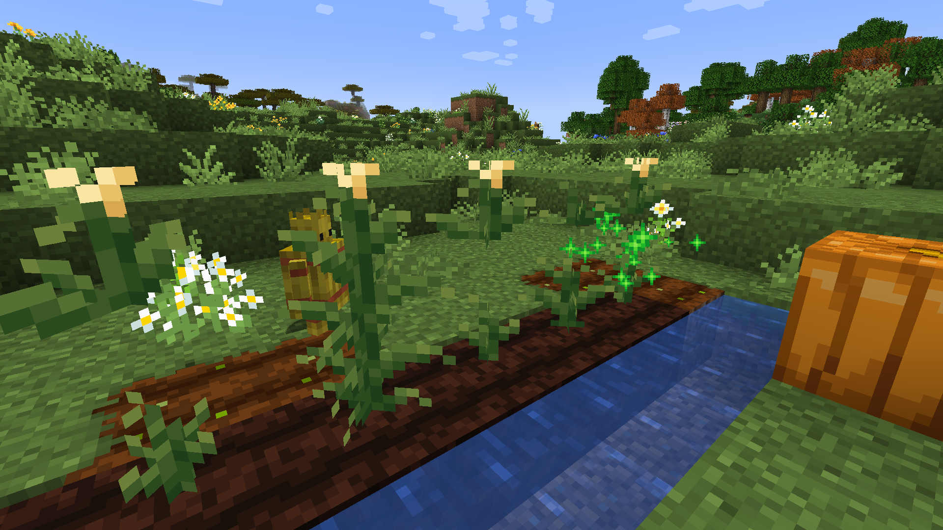 Broken Corn Texture with Straw Golem Harvesting · Issue 1054