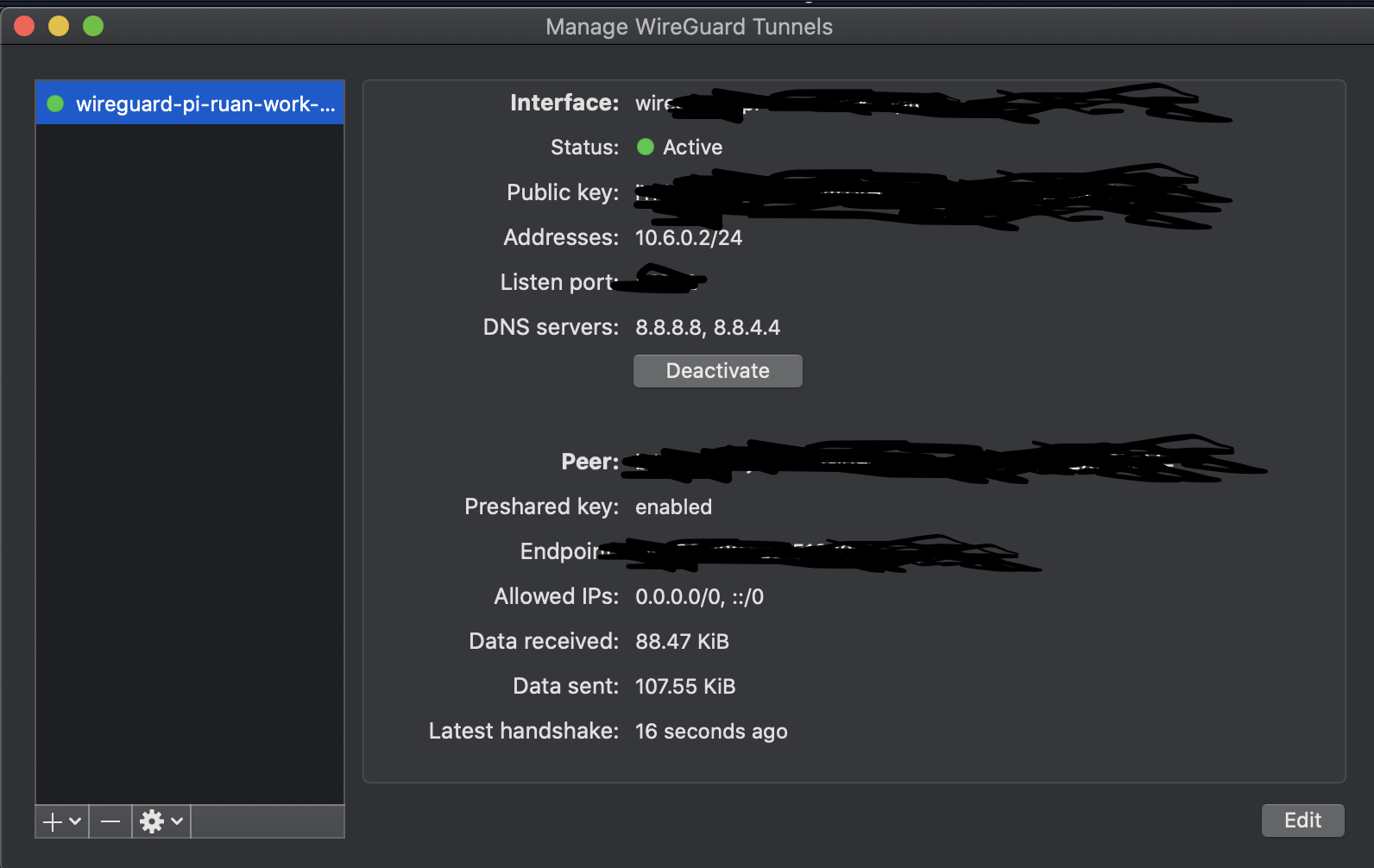 Easy VPN setup on a RaspberryPi using PiVPN