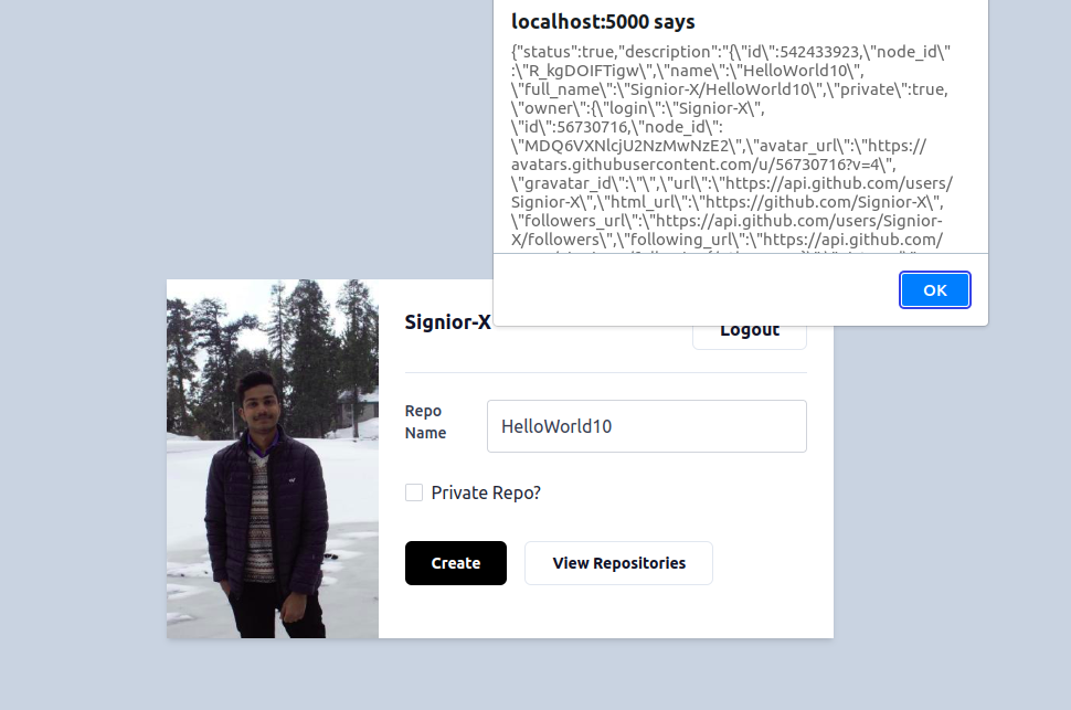 GitHub - Signior-X/github-repo-creator: Create Github Repo using GitHub ...