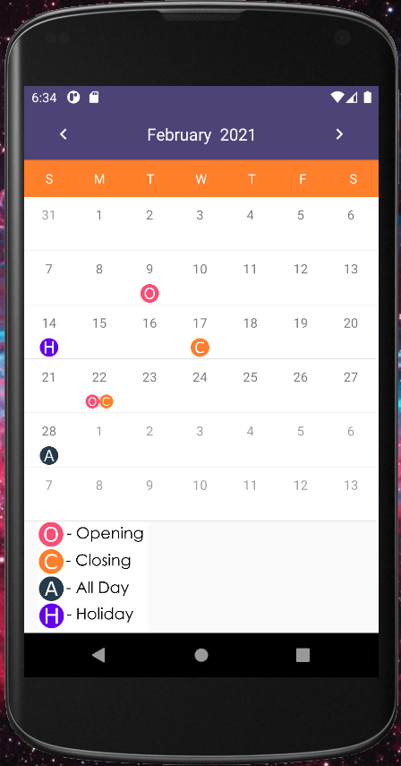 Calendar
