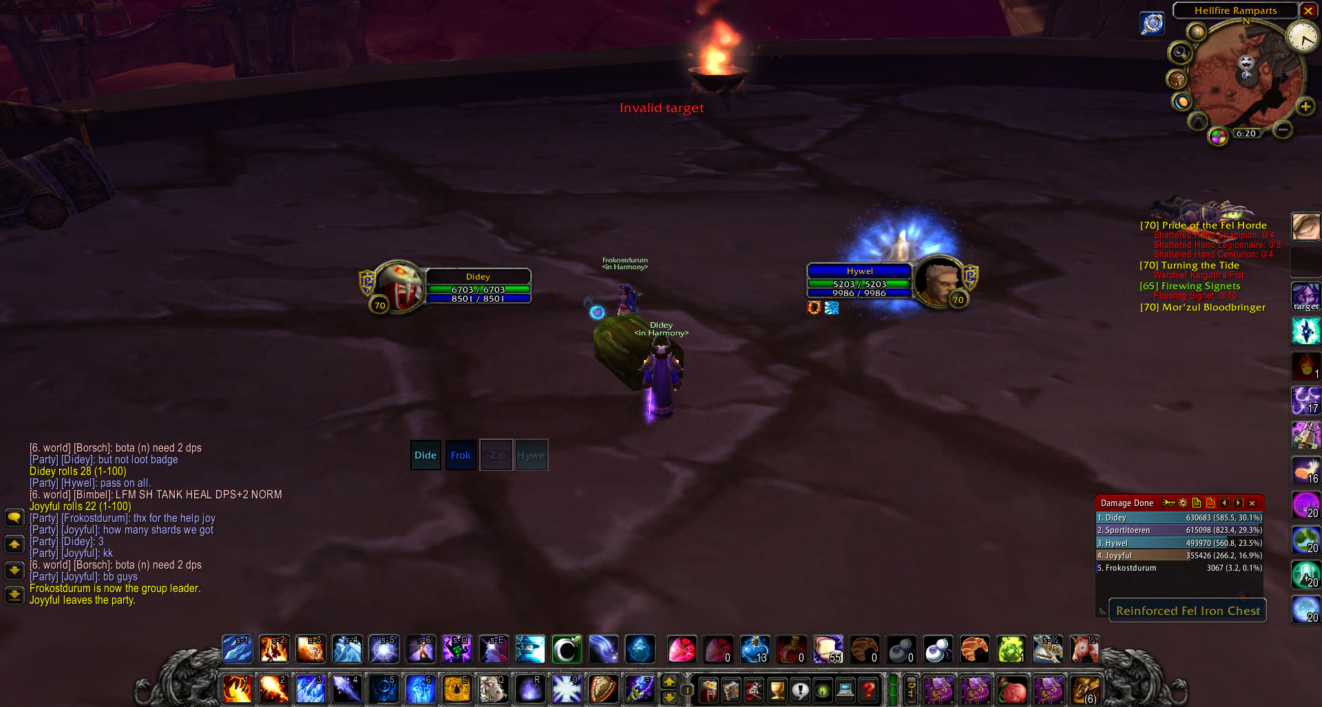 cant loot chest in heroic ramparts · Issue 6365 · Atlantiss