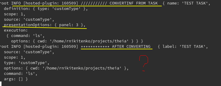 API object TaskPresentationOptions is not taken into account · Issue ...