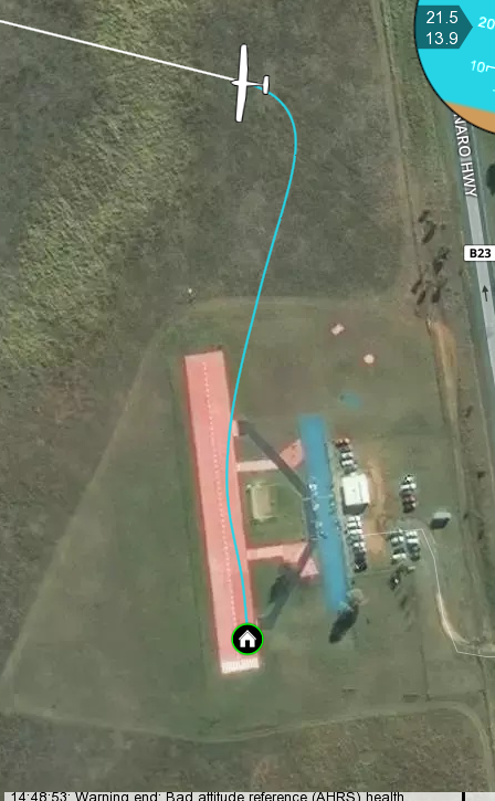 Plane: Takeoff course hold doesn't account for the effect of wind ...