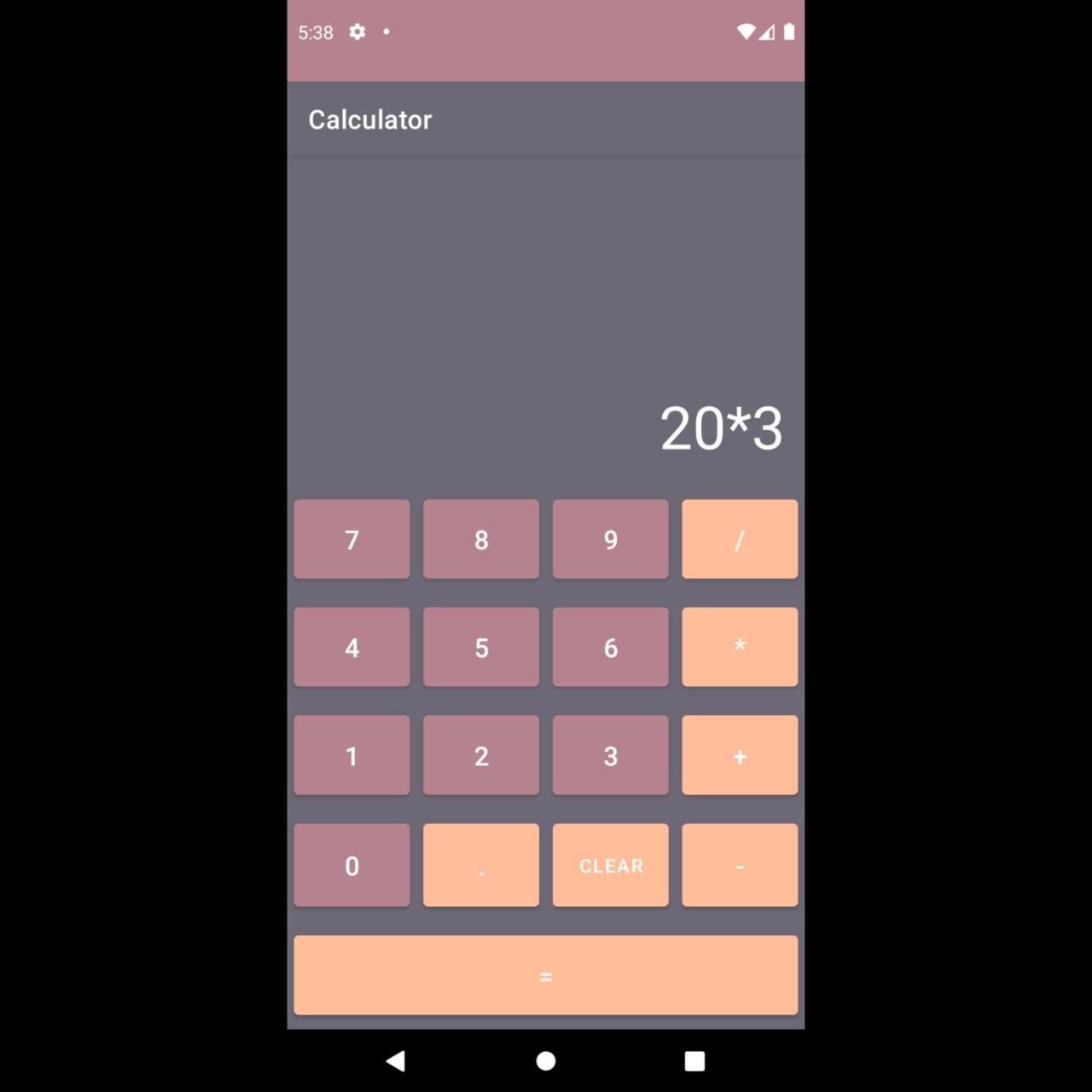 GitHub - lubamuromskaya/Calculator: A simple calculator app
