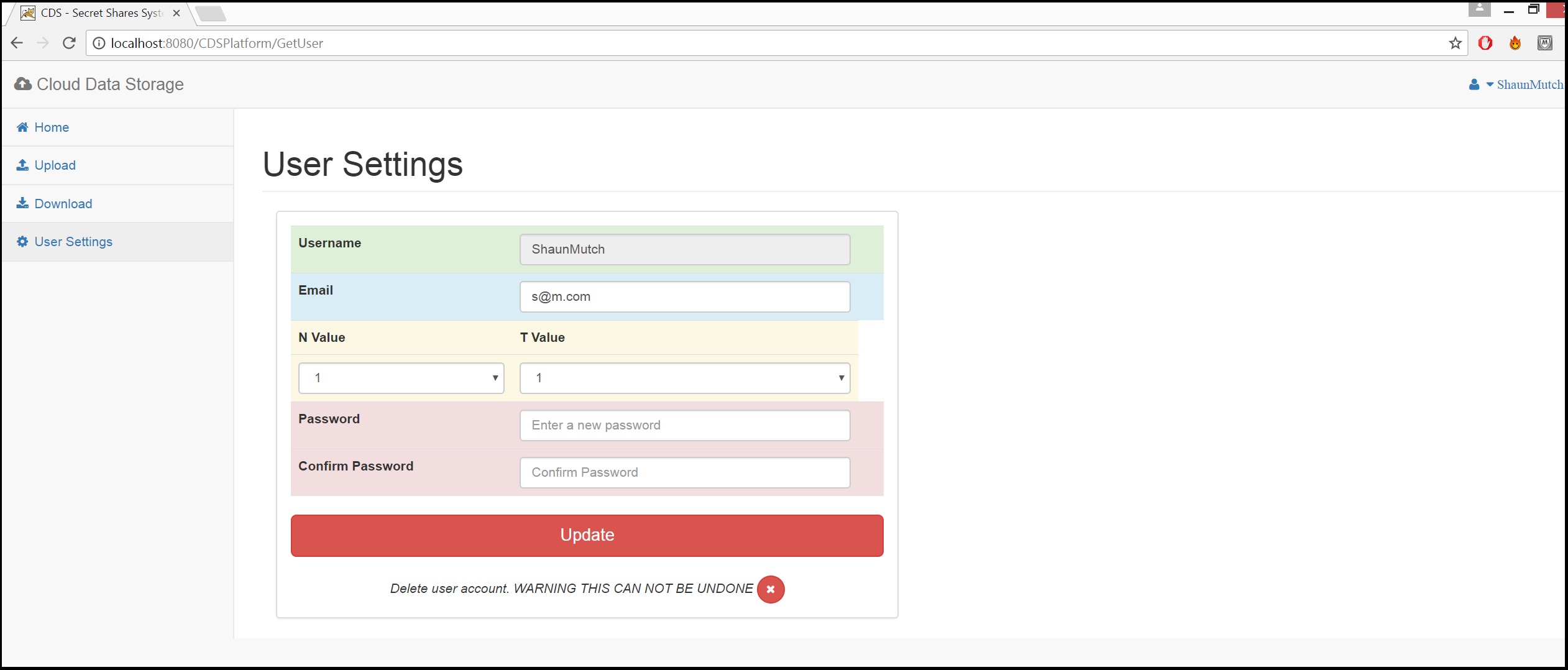 GitHub - sbrattesani/Cloud-Storage-System: Java based web application ...