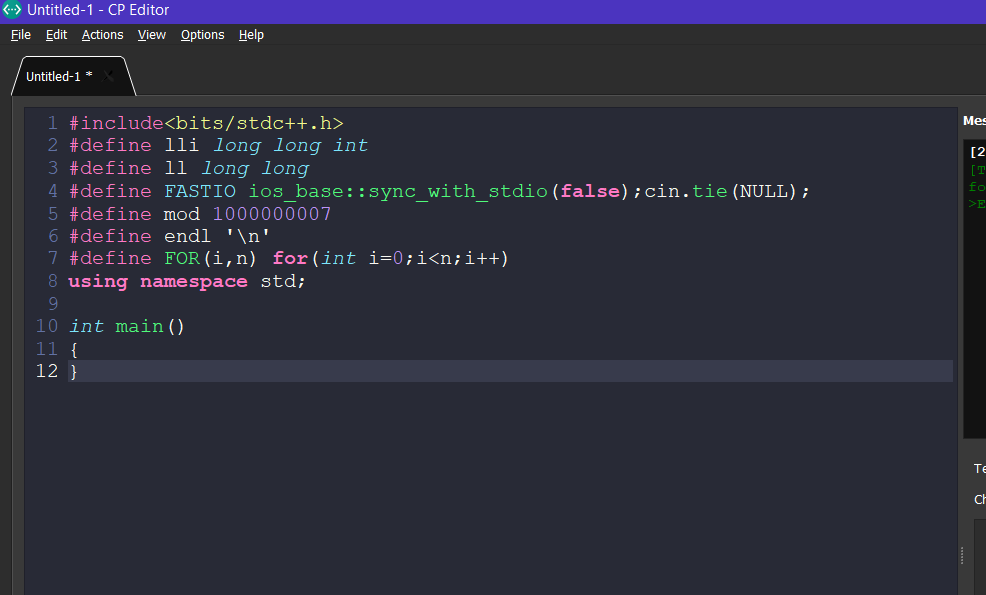 Auto Indent does not work for me · Issue #751 · cpeditor/cpeditor · GitHub