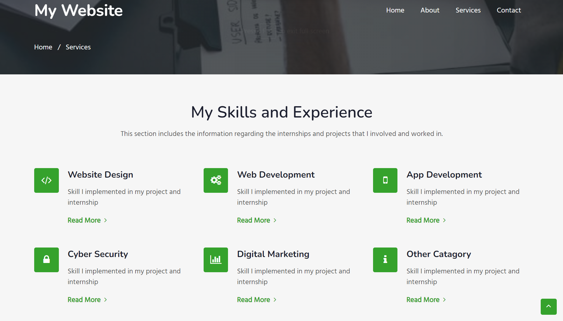 GitHub - madhupaila/FutureReadyTalent-Project: A Web Application ...