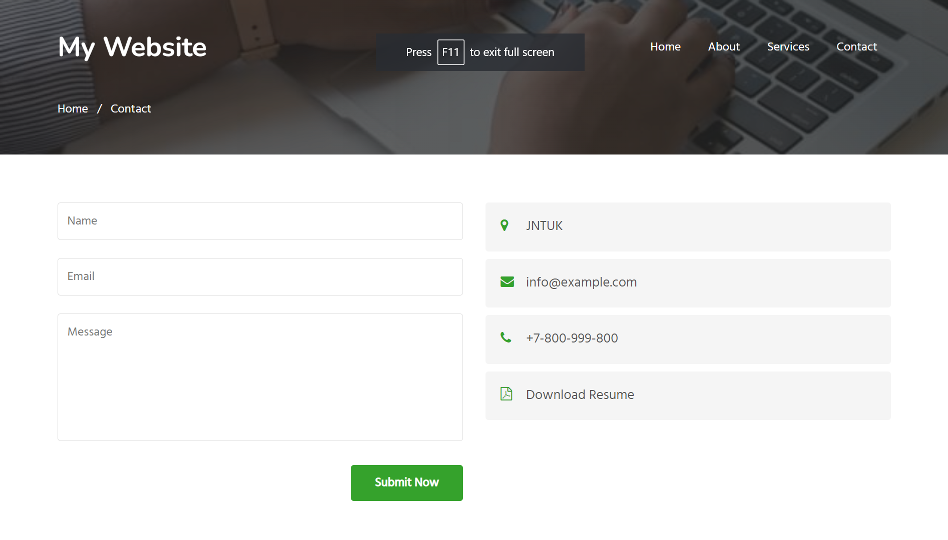 GitHub - madhupaila/FutureReadyTalent-Project: A Web Application ...