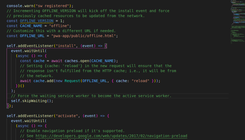 DOMException: unsupported MIME type for service worker · Issue #11 ...