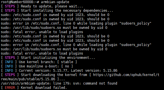 armbian-update 更新失败 · Issue #912 · ophub/amlogic-s9xxx-armbian · GitHub