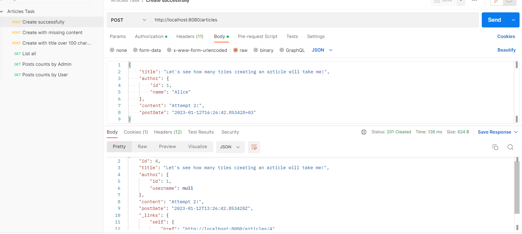 GitHub - Rushional/articles_task: A secured restful API to create and ...