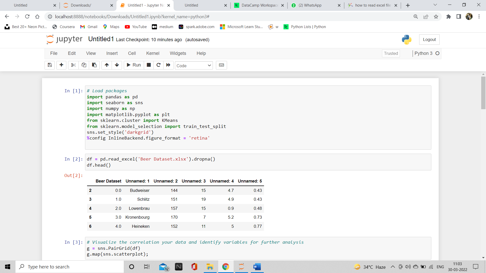 GitHub - mayankchaudhary26/Clusters-using-K-mean-on-beer-dataset ...