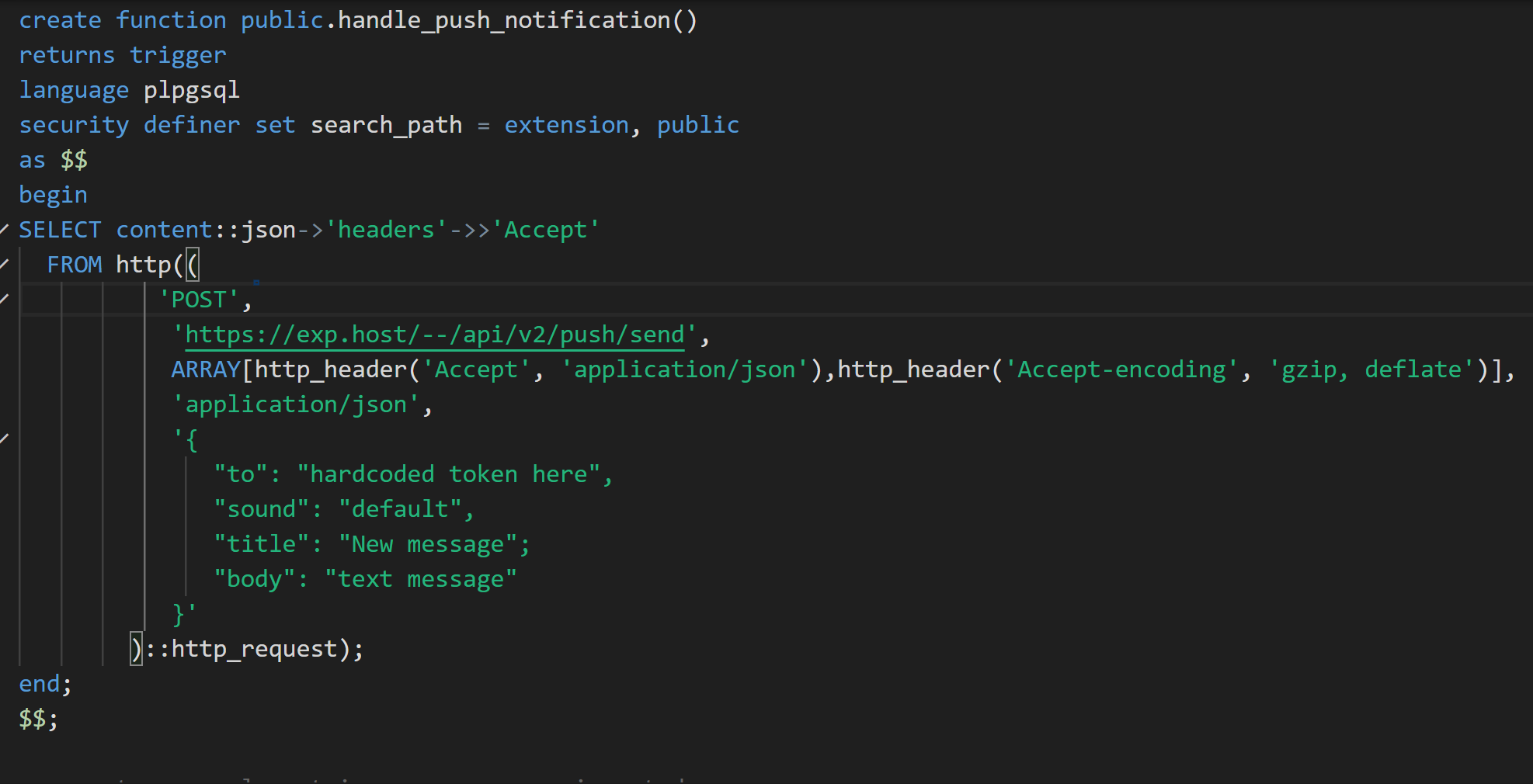 expo push notifications · supabase · Discussion #8745 · GitHub