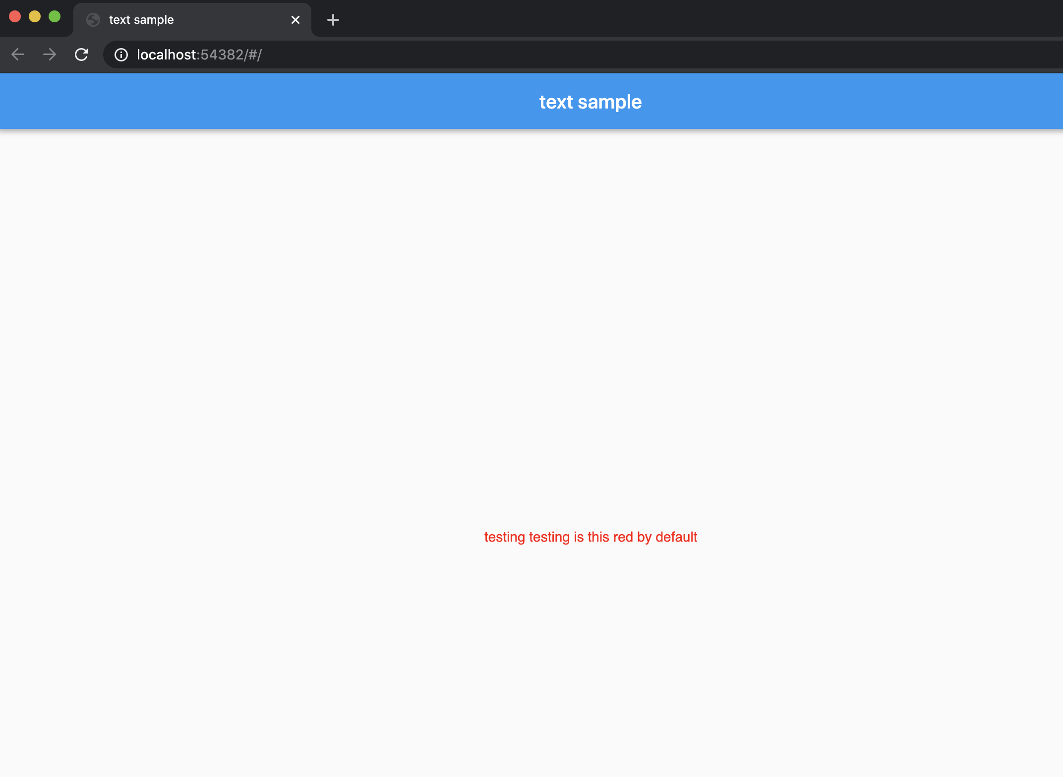 [web]: Text span text by default is red · Issue #58828 · flutter ...
