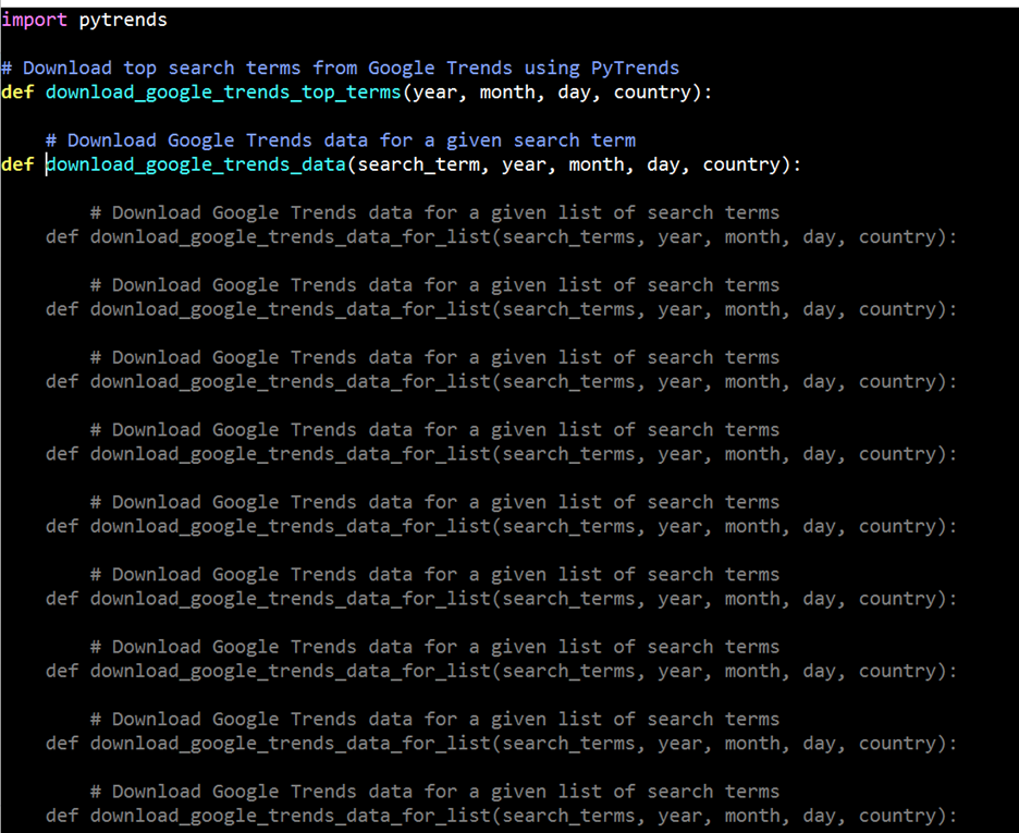 Copilot repeats suggested function signatures instead of body ...