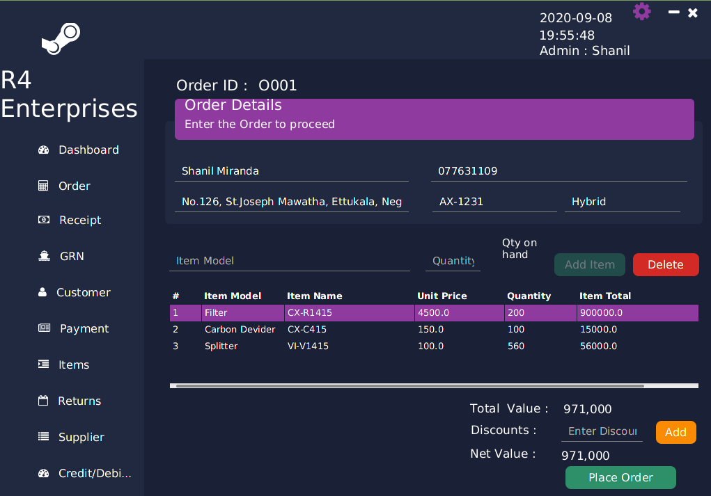 GitHub shanilerosh/CarServiceStationProject
