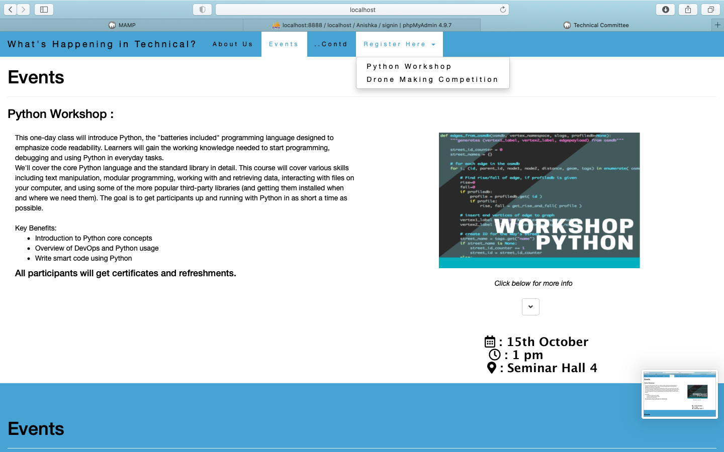GitHub - AnishkaMoona/-Whats-happening-: An college event calendar ...