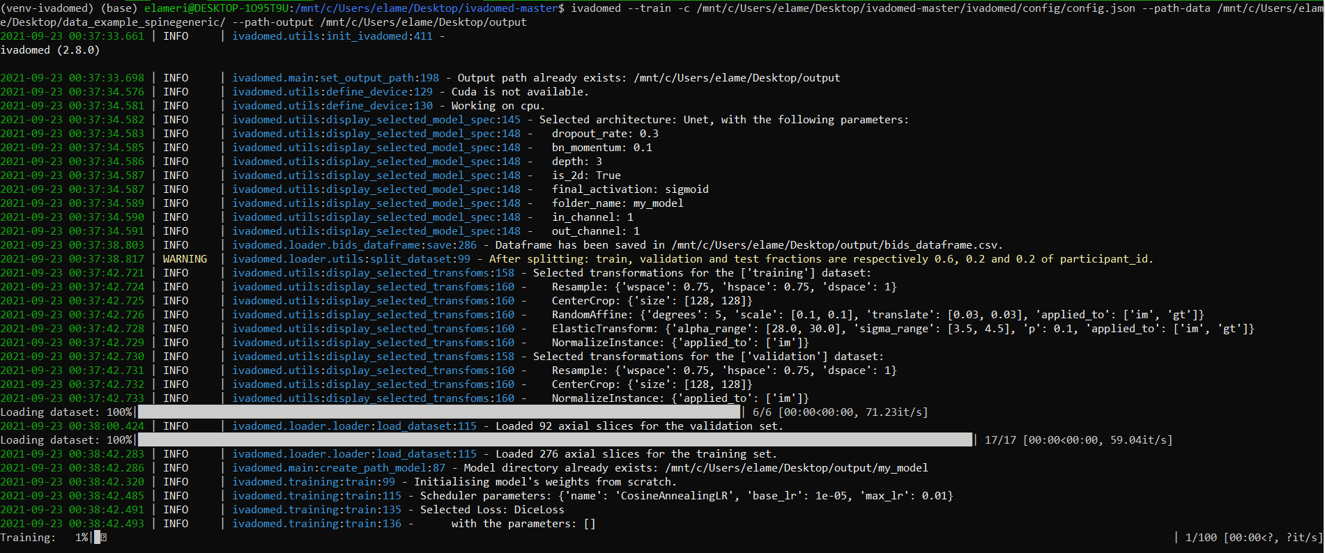 ivadomed_train_cpu_wsl