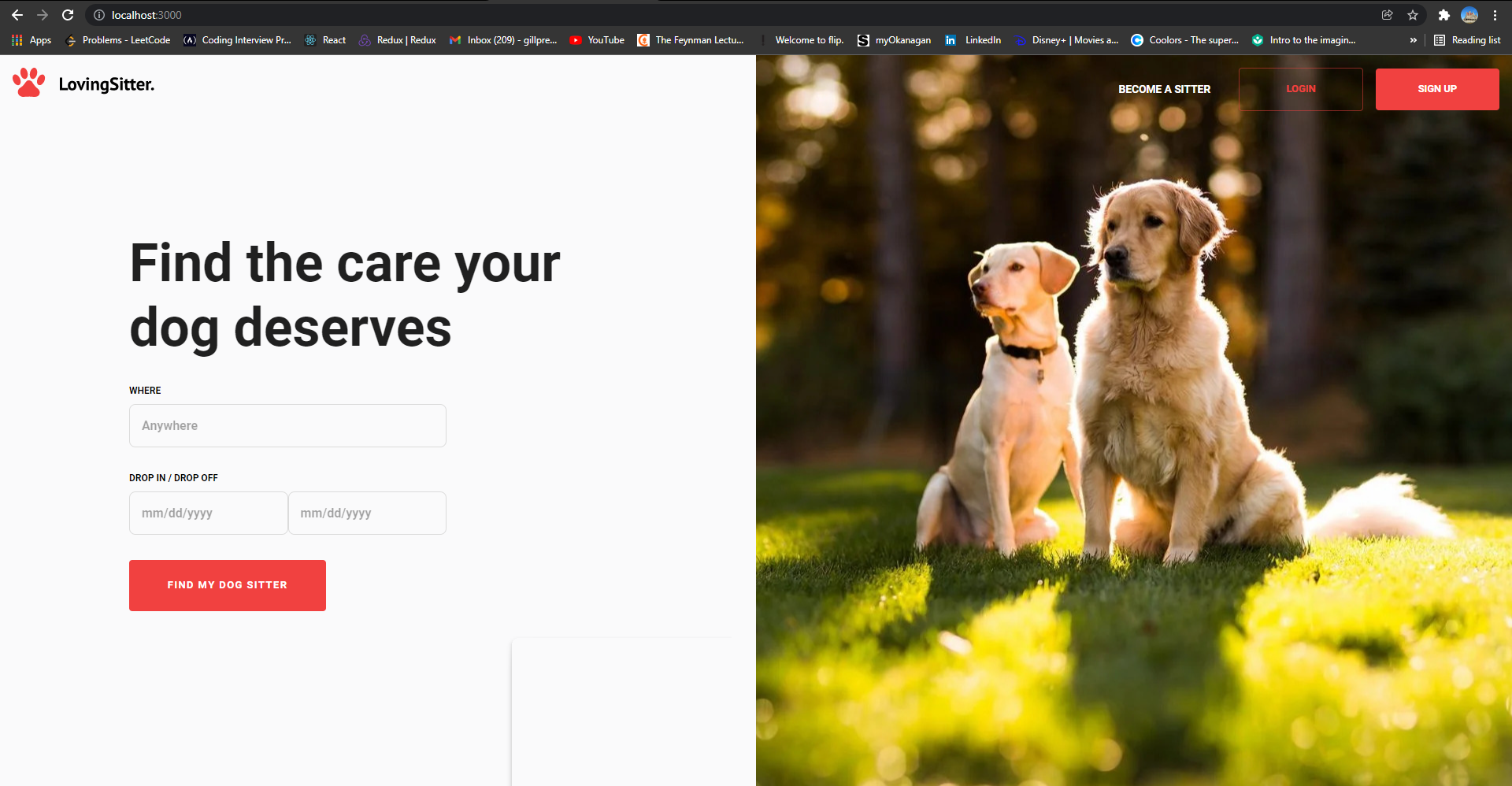 GitHub EdwardOlmos/petsitter A MERN web app that makes it easier