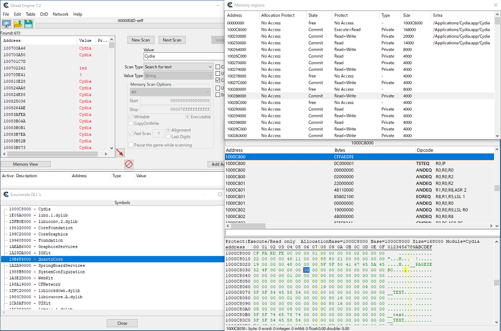 Porting to iOS · Issue #1632 · cheat-engine/cheat-engine · GitHub
