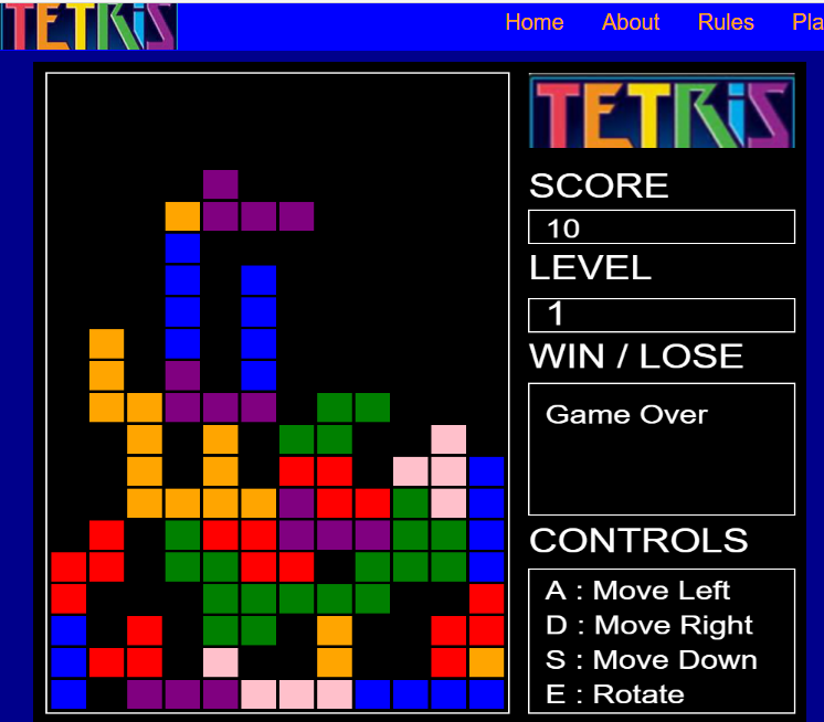 GitHub - mz-jennytech/tetris-fun-game: Mintbean Hiring Hackathon Project